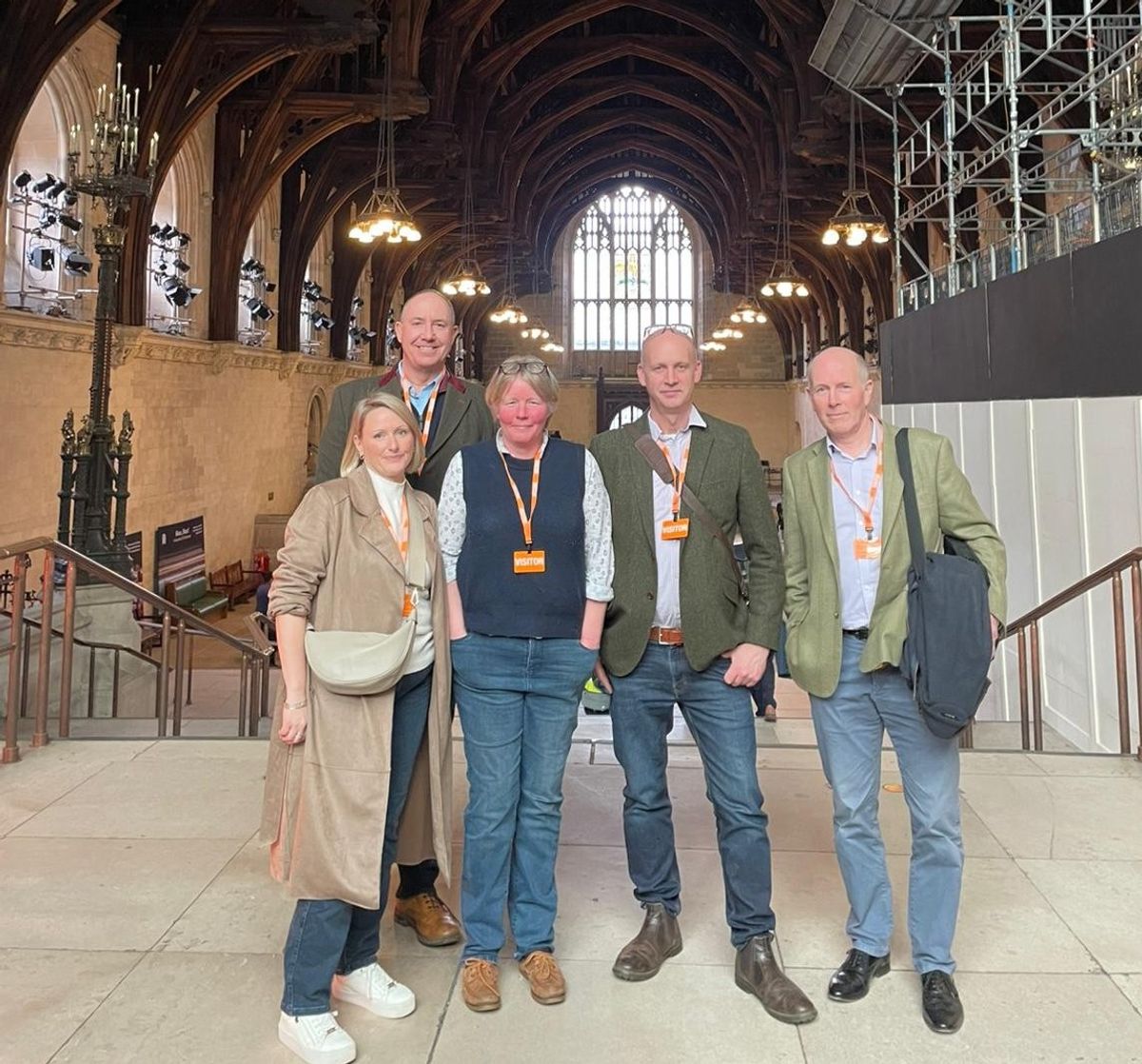 County farmers visit Westminster as part of an NFU delegation