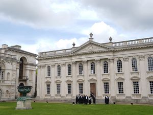 Exterior view of Senate House at the University of Cambridge