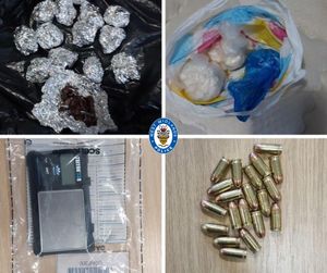 Police in Walsall seized drugs, weapons and cash