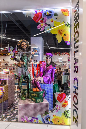 Kinky Boots cast at Birmingham Bullring and Grand Central. Picture by: Simon Hadley