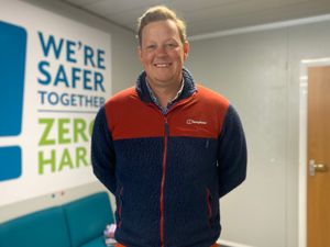 Supporting image for story: Paul in training for big swim for charity 