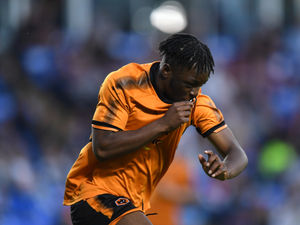 Supporting image for story: Austin Samuels embracing Wolves dream debut