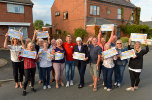 More than 800 people picked up prizes in Kidderminster