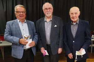 Gwyn Jones, David Mayberry and David Jones. Image by Elin Mabbutt