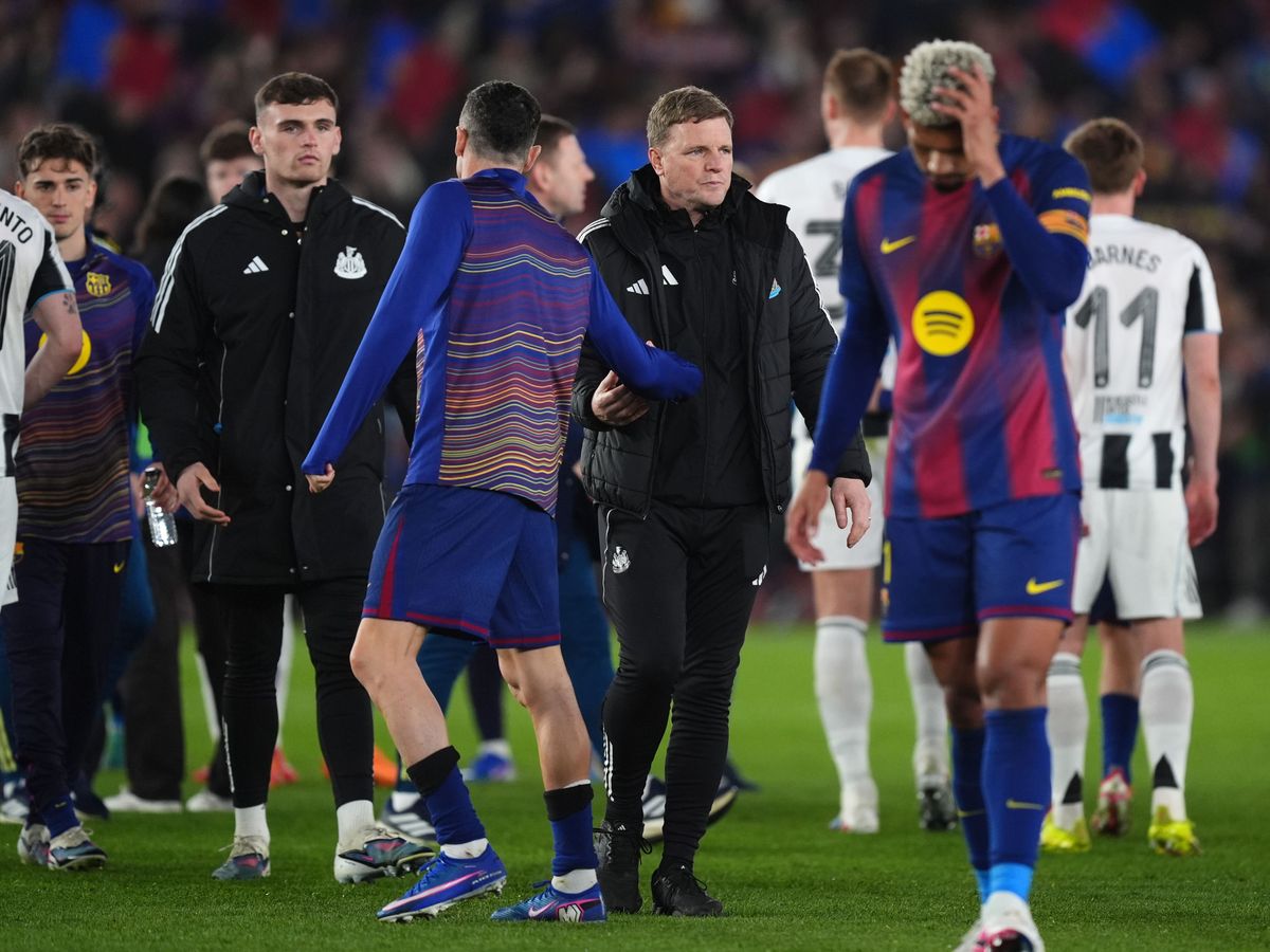 Eddie Howe vows to take Newcastle back to Champions League after Barcelona loss