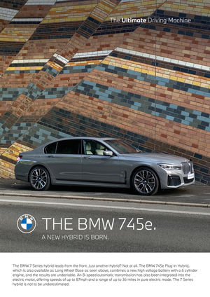 The new recreation of the classic BMW poster
