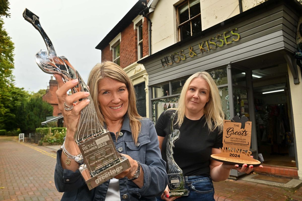 It makes all the hard work worthwhile - Multi-title winning Tettenhall gift shop back on top at prestigious retail awards