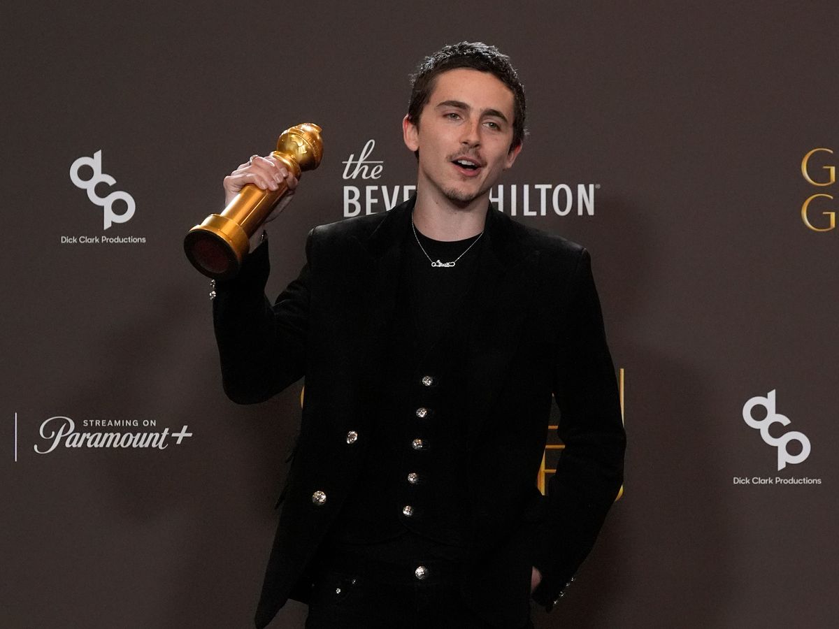 Timothee Chalamet thanks Kylie Jenner in Golden Globes speech Timothee Chalamet thanks Kylie Jenner in Golden Globes speech
