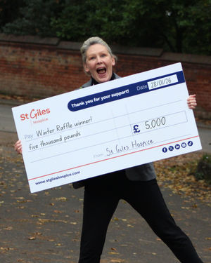 St Giles Hospice Winter Raffle has been announced