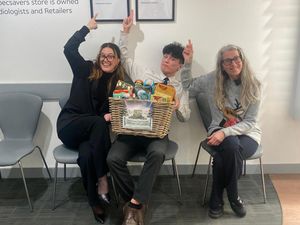 Supporting image for story: Halesowen opticians eyes up support for foodbank