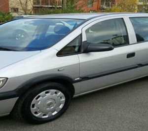 Mr Woolley is believed to be driving a silver Vauxhall Zafira