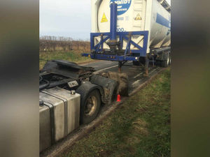 Supporting image for story: Broken down tanker blocking traffic on A5 in Shropshire