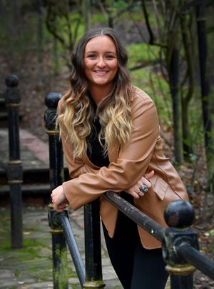 Freya Avery, who is hoping to be a positive role model for young females as she represents Walsall in the Miss Galaxy UK national finals.