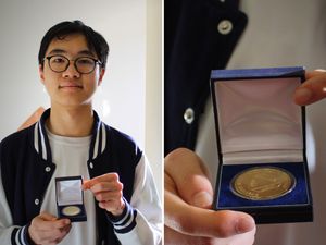 Supporting image for story: Shropshire college boy, 15, strikes gold at British Mathematical Olympiad
