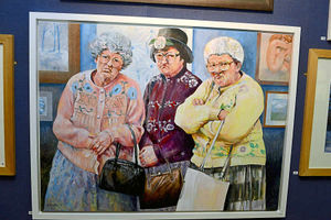 Supporting image for story: The Fizzogs immortalised in art at Dudley exhibition