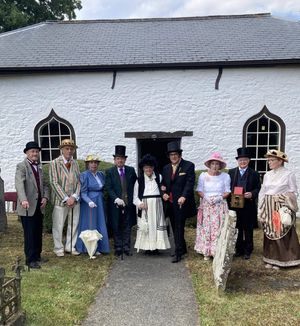 The Friends of the Llandrindod Wells Victorian Festival at Caebach Chapel