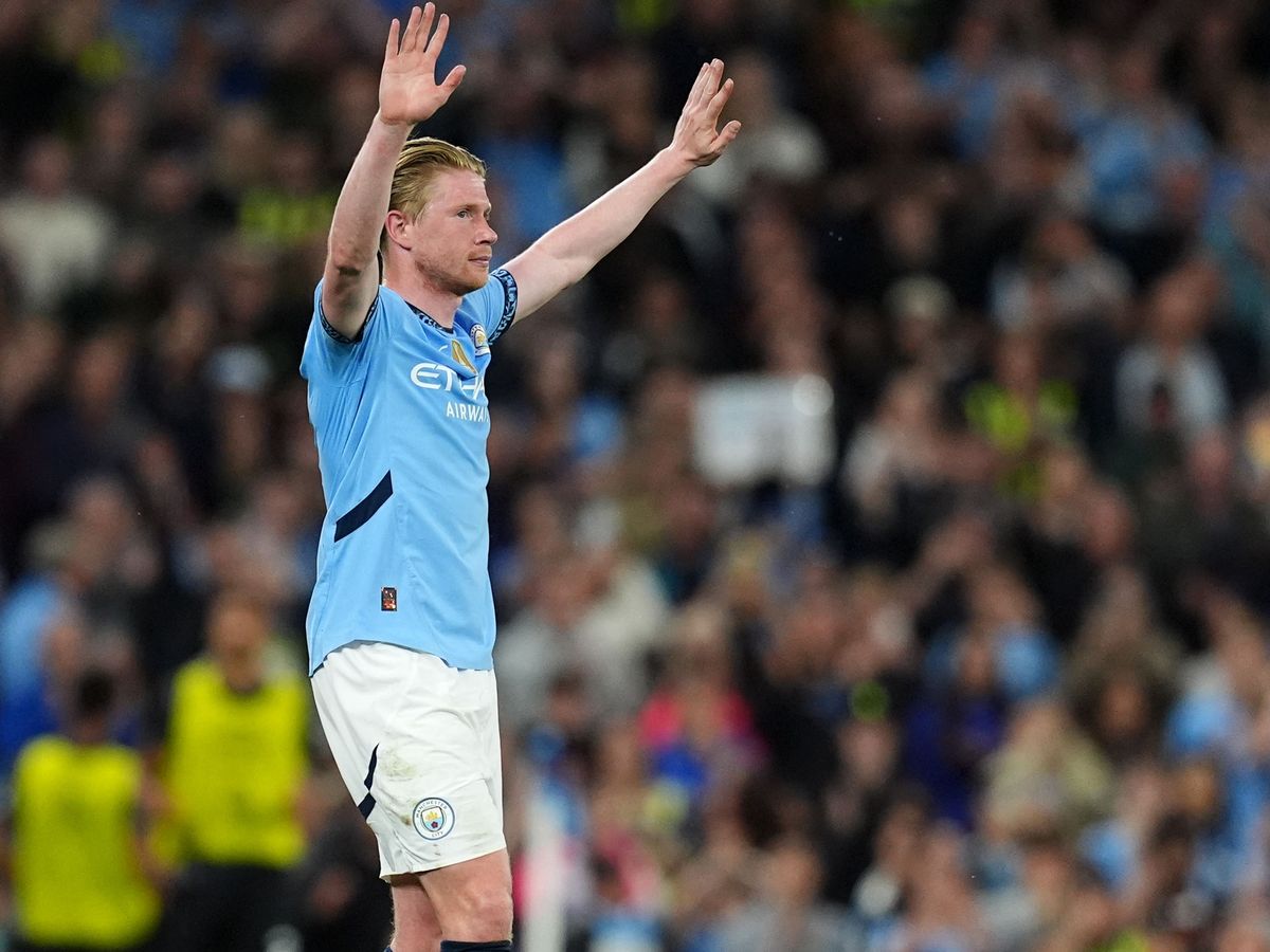 Wednesday’s briefing: De Bruyne farewell as Man Utd and Spurs prepare for final