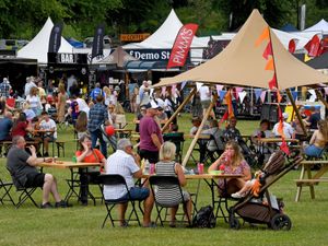 Supporting image for story: In pictures: Residents flock to Shrewsbury as town’s beloved food festival returns