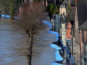 Supporting image for story: Permanent flood barriers for Ironbridge to be reviewed – but officials say current system is 'best long-term solution'