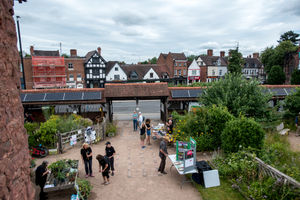 Shropshire Compost Demonstration site busy with volunteers  