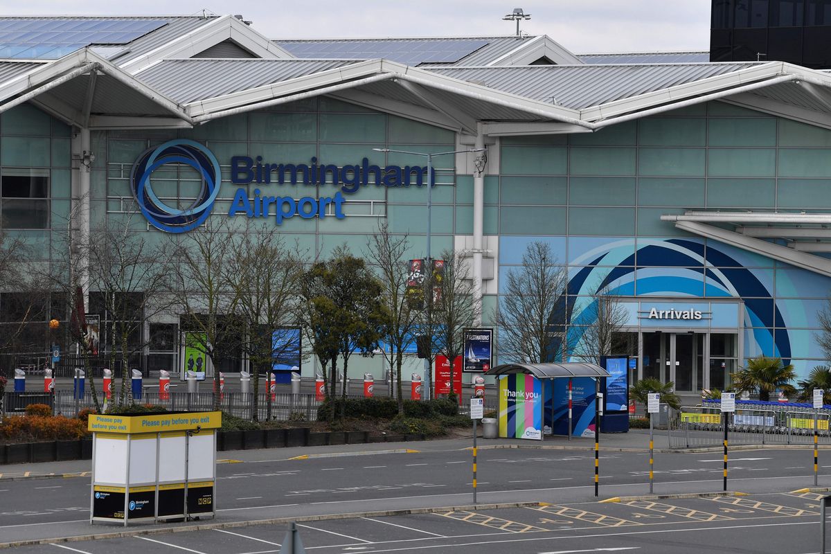 Birmingham Airport warns passengers about Storm Bram flight disruption due to heavy rain and winds