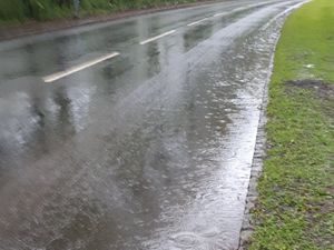Supporting image for story: Drivers urged to be careful as heavy rainfall causes standing water on Shropshire's roads