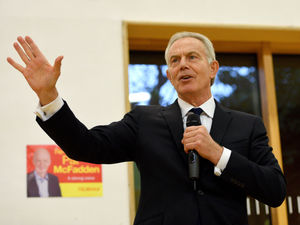 Supporting image for story: WATCH: Tony Blair hits campaign trail in Wolverhampton to back Labour's Pat McFadden