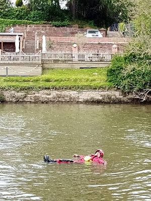 The crew from Blue Watch Shrewsbury led the training. Picture: Shropshire Fire and Rescue Service.