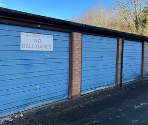 The cost of renting a Powys garage is set to rise from April. By Elgan Hearn LDR