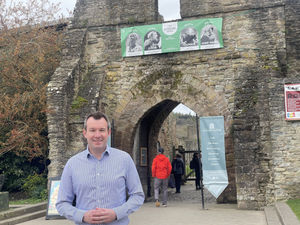 Stuart Anderson at Ludlow Castle