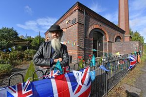Wayne Siverns volunteer at Galton Valley Pumping Station  in Smethwick. 