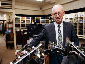 Supporting image for story: 'It's been a privilege' says Oswestry clothes shop manager as he departs after 41 years 