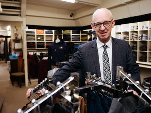 Supporting image for story: 'It's been a privilege' says Oswestry clothes shop manager as he departs after 41 years 
