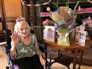 She deserved to be spoiled on her 100th birthday