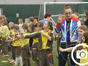 Supporting image for story: Shropshire Brownies on parade for anniversary fun