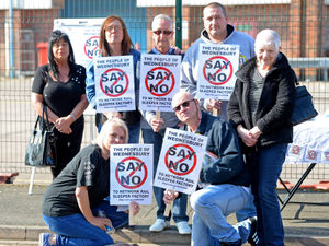 Supporting image for story: Protesters stand against Bescot sleeper factory plan