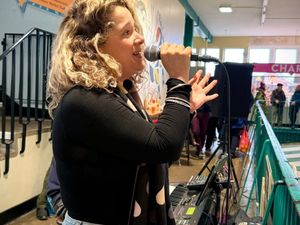 Supporting image for story: Singing market trader raises more than £1,000 for house fire appeal after death of beloved Shrewsbury grandmother