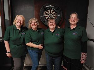 Supporting image for story: Staffs WIs on the oche for darts grand final 