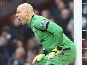 Supporting image for story: Villa's Brad Guzan has Middlesbrough medical