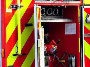 Supporting image for story: Cats rescued from property fire near Telford