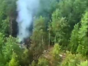 Supporting image for story: Plane carrying 49 people crashes in Russia’s Far East