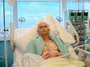 Supporting image for story: David Tennant recreates photo of poisoned Alexander Litvinenko lying in hospital