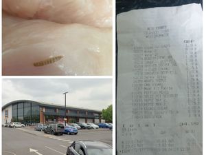 Supporting image for story: 'It should not happen!': Mum claims she found dead maggot in chicken bought from West Bromwich Aldi store