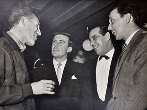 L-R: Bruce Forsyth, Roy Castle, Ben Warriss and Ken Dodd, around 1940