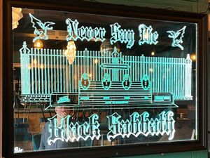 Supporting image for story: Reflective tribute to rock music legends Black Sabbath is unveiled in Birmingham