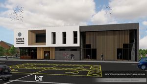 An impression of the new look Lawley Community Centre. Picture: Telford & Wrekin Council/Lawley and Overdale Parish Council