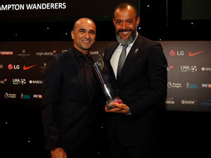 Supporting image for story: Wolves boss Nuno claims Championship manager honour at LMA Awards