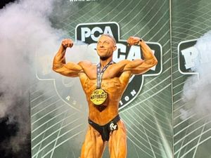 Supporting image for story: Wolverhampton man becomes double bodybuilding champion at first attempt