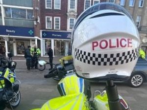 Supporting image for story: Police seize e-scooters and hand out penalties in Stafford town centre