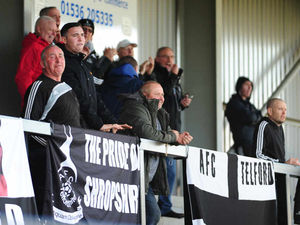 Supporting image for story: Corby 3 AFC Telford 2 - Fan pictures